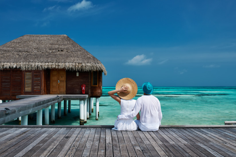 Honeymoon on the Maldives