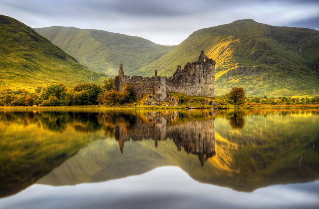 Tours in Scotland - Castle in Nature